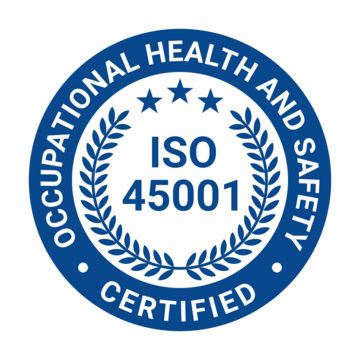 ISO 45001 Certified